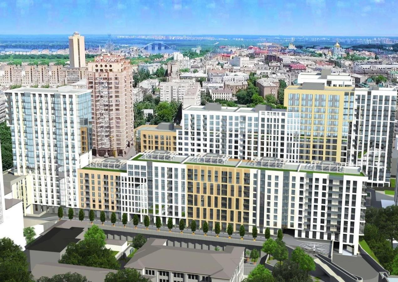 Designer Apartment In The Residential Complex "Yaroslavivsky City" In The Center Of Kiev Luaran gambar